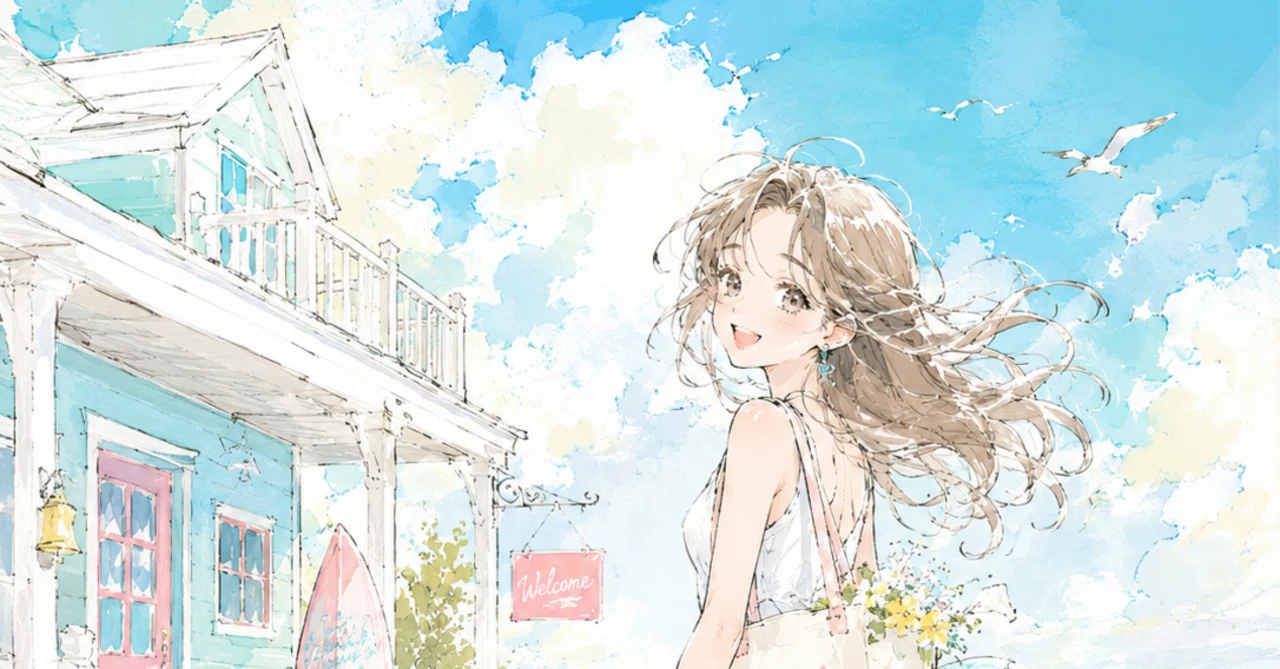 ChatGPT Images 2.0で水彩手書き風イラストを作ってみた！プロンプト4