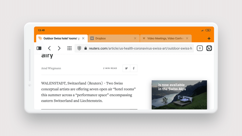 Android版vivaldiブラウザがアップデート ウェブページのダークモードなど 特長的な機能をまとめました Vivaldiブラウザ トニーと愉快な仲間たち Note Android版vivaldiブラウザがアップデート ウェブページのダークモードなど 特長的な機能をまとめました Vivaldiブラウザ トニーと愉快な仲間たち Note
