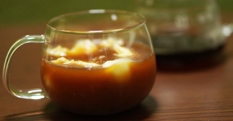 徐々にカフェオレ進行中 牛乳の氷で冷やすカフェオレ あおみどろ珈琲 Note 徐々にカフェオレ進行中 牛乳の氷で冷やすカフェオレ あおみどろ珈琲 Note