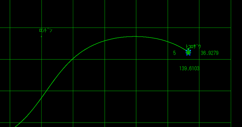 実行画面 033 (プログラム番号08)