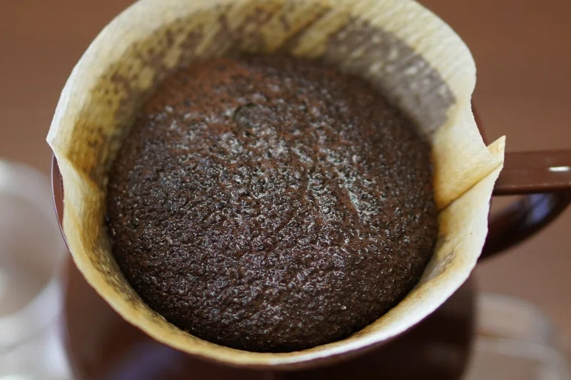 徐々にカフェオレ進行中 牛乳の氷で冷やすカフェオレ あおみどろ珈琲 Note