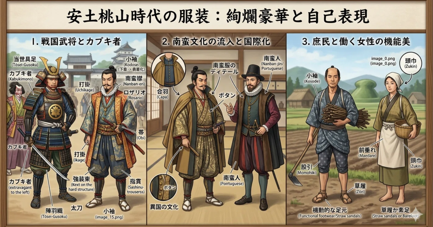 日本の服装の歴史⑨安土桃山時代の服装｜ZICO