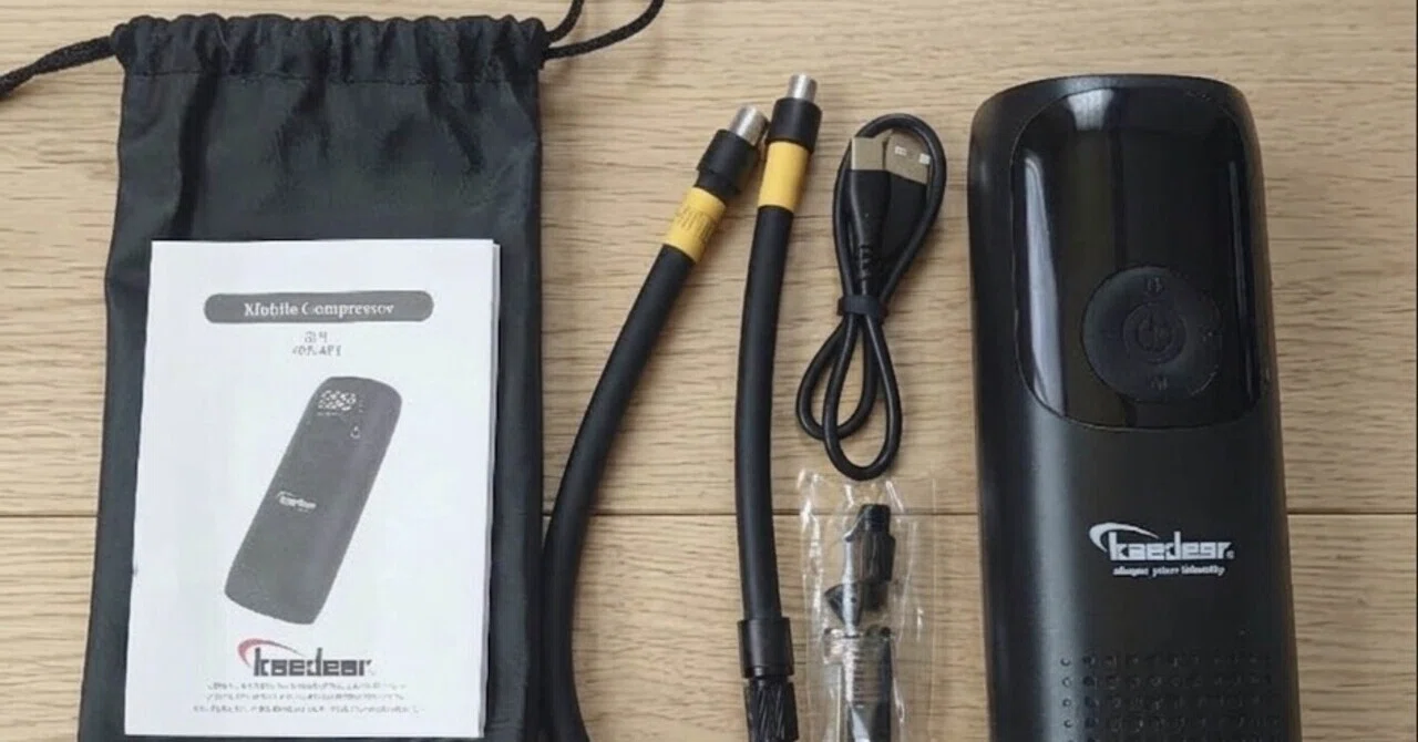 ツーリングの必需品！Kaedear（カエディア）の電動エアポンプ「KDR-AP1 