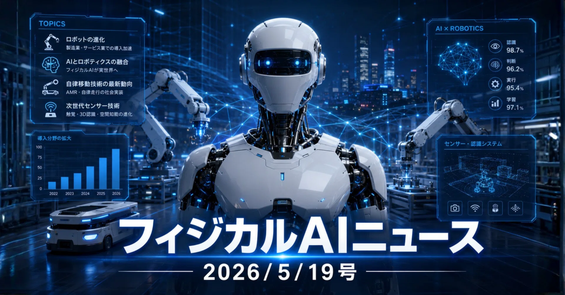 フィジカルAIニュース(2026/5/19号)｜Yasuhito Morimoto