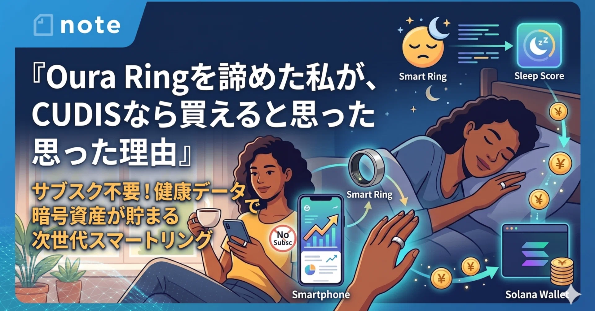 Oura Ringを諦めた私が、CUDISなら買えるかもと思った理由