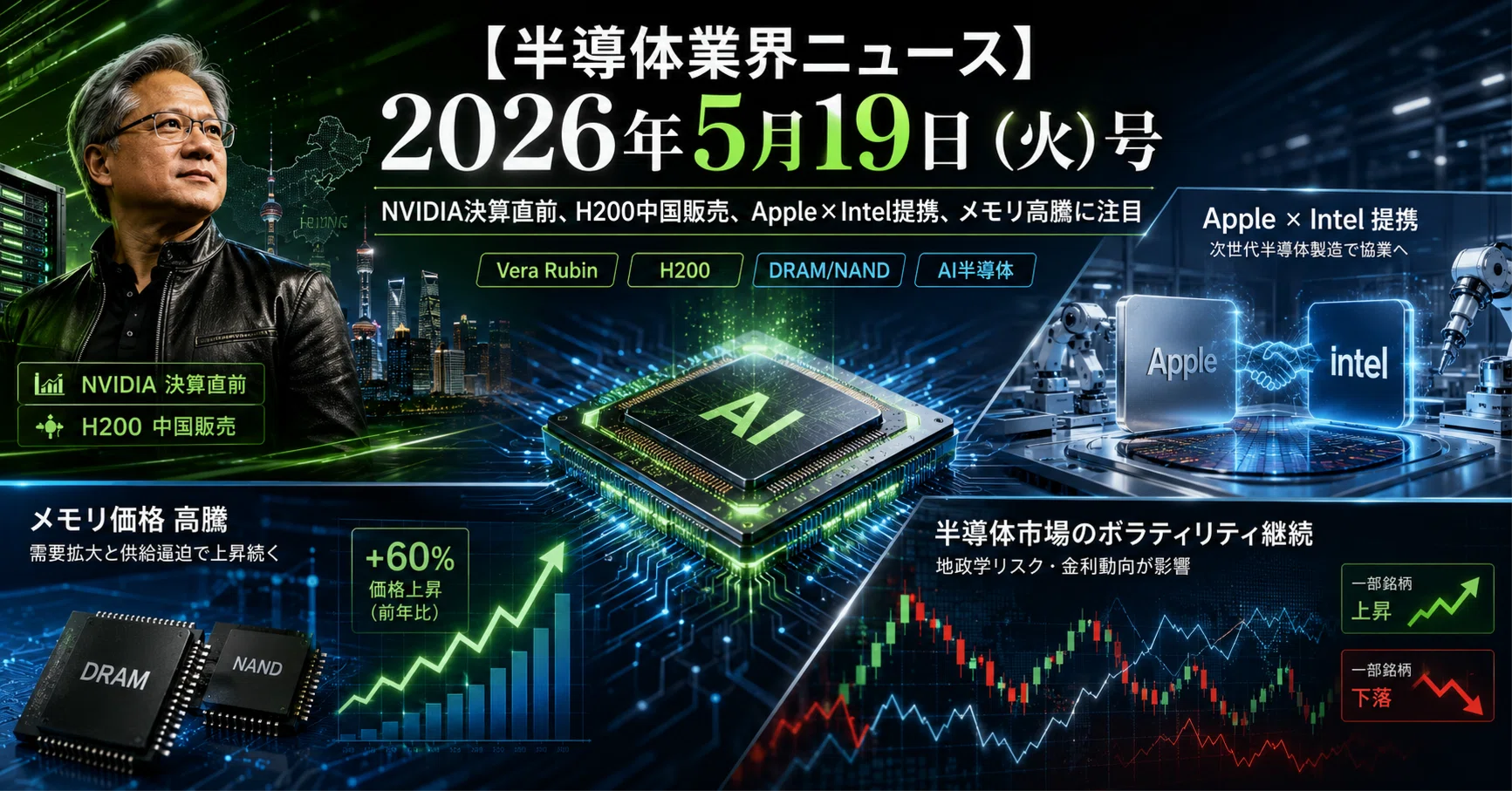 半導体業界ニュース】2026年5月19日（火）号｜TechBits