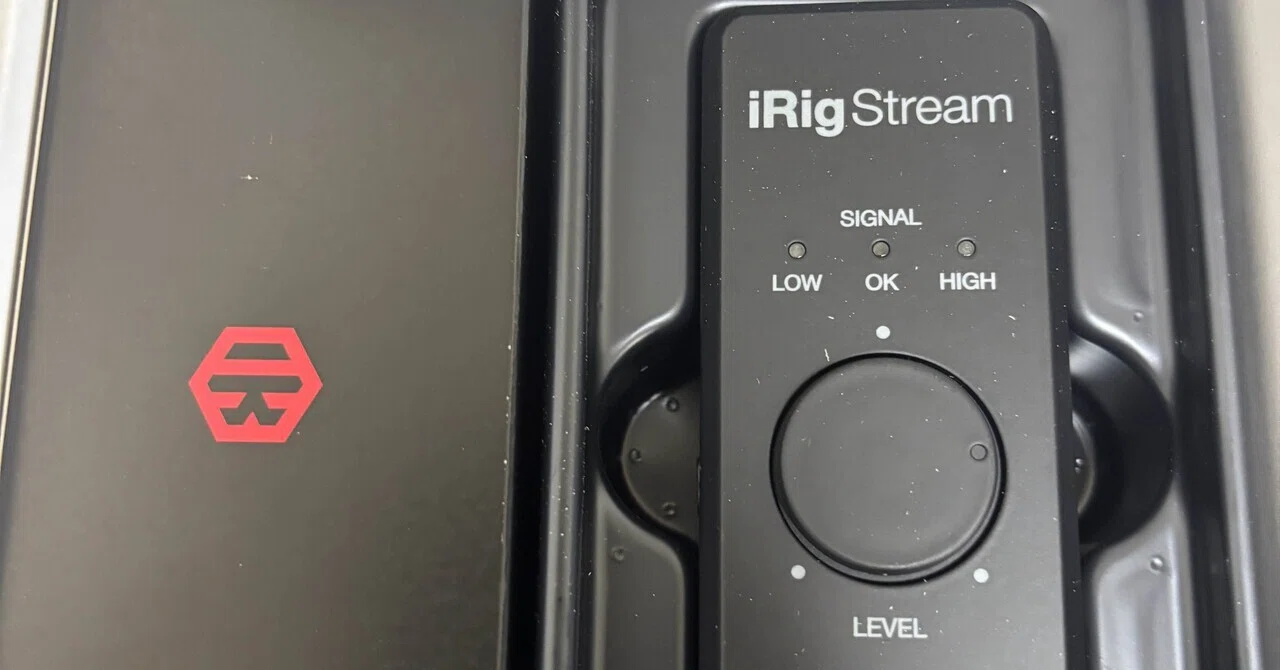 iRig StreamでDJミキサーからの音を録音してみた｜rytym