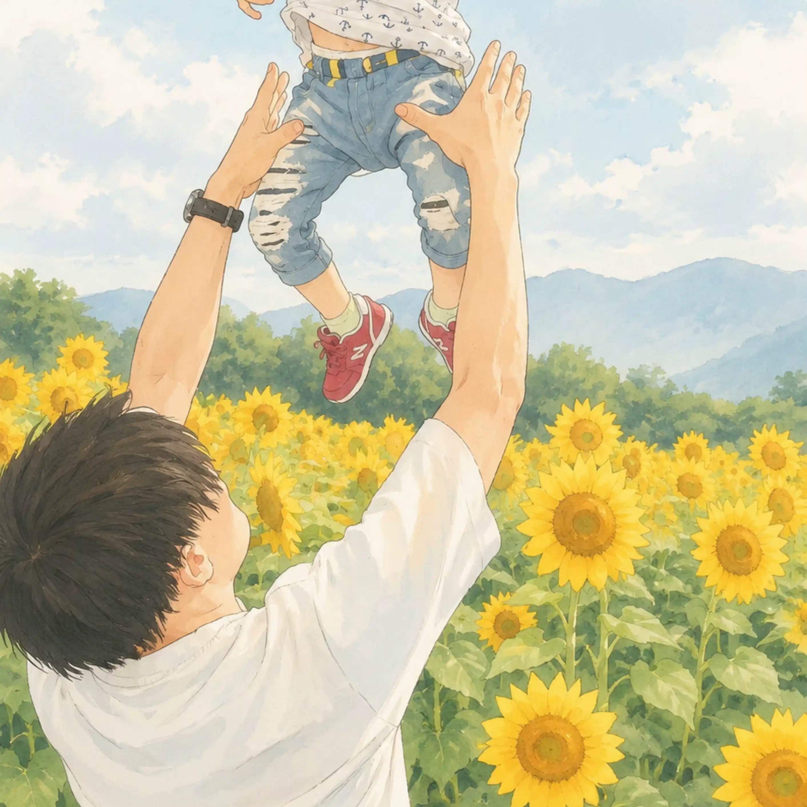 全盲の息子と理学療法士の父ちゃん
