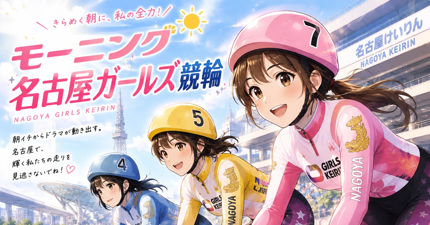 モーニング名古屋ガールズ2レースセット｜ガルケイ（ガールズ競輪🚴）
