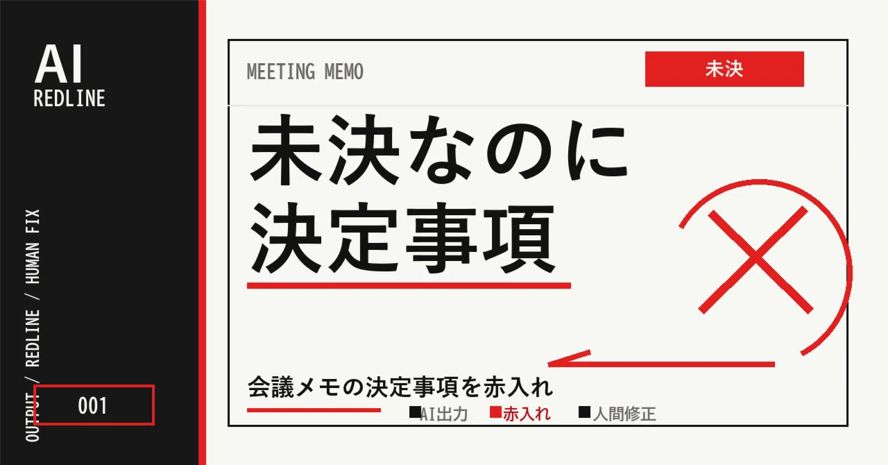 When I gave meeting notes to ChatGPT, it created decisions that no