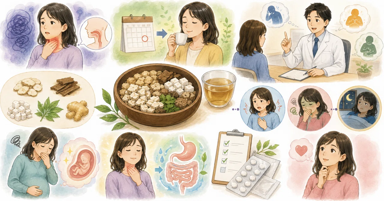 💊【半夏厚朴湯がすぐ効いた】即効性があるのかや効能効果について解説｜ココフィー運営事務局