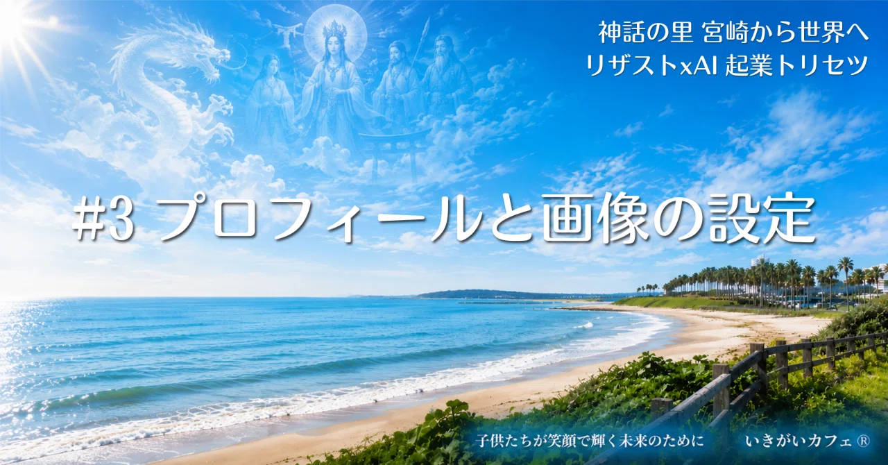 2025年版 全体設定：プロフィール/メール/各種設定】リザストxAI 起業