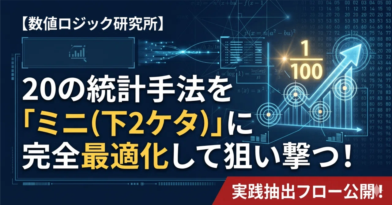 ナンバーズ 3 ミニ 予想