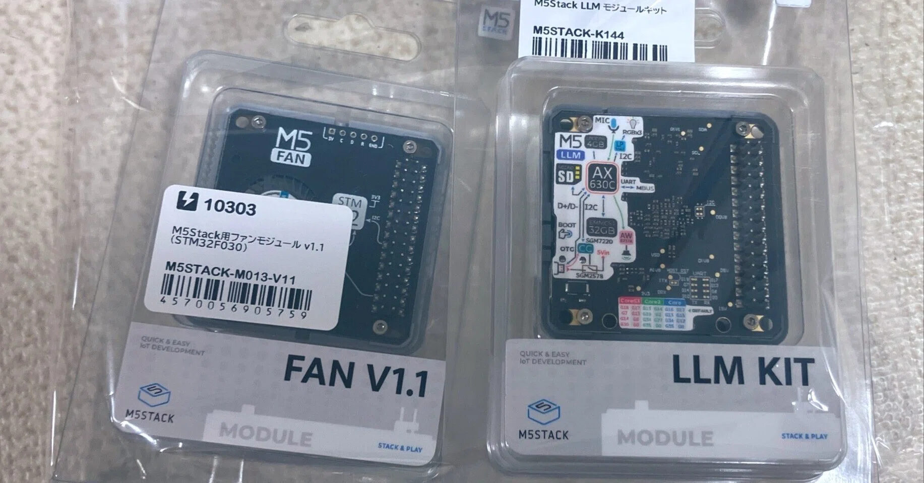 ①M5Stack LLM モジュールキット開封｜とりにく