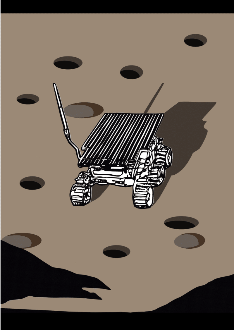 火星探査機 マーズパスファインダー ソジャーナ Space Ship Pequod Crew Note 火星探査機 マーズパスファインダー ソジャーナ Space Ship Pequod Crew Note