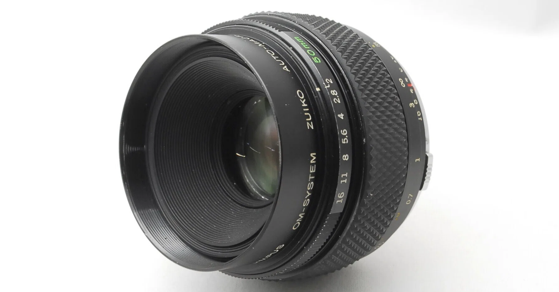 Olympus OM-System 50mm F2 Macroの分解｜フィルムカメラ修理のアクア