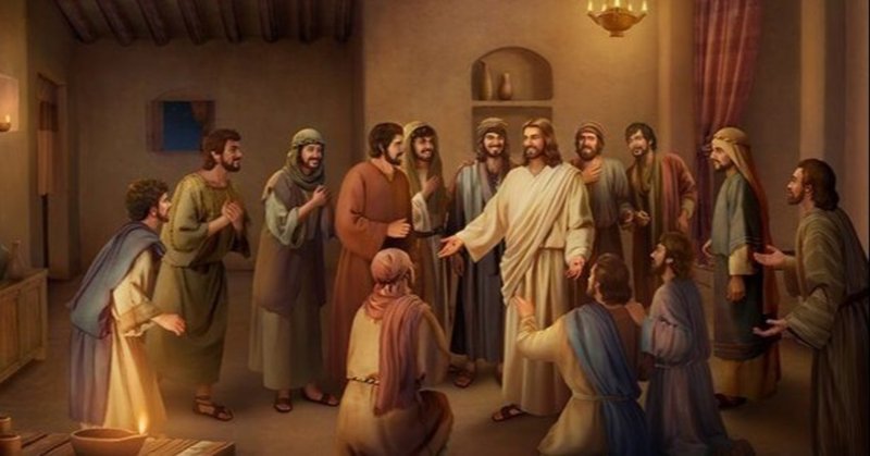 अपने पुनरूत्थान के बाद अपने चेलों के लिए यीशु के वचन