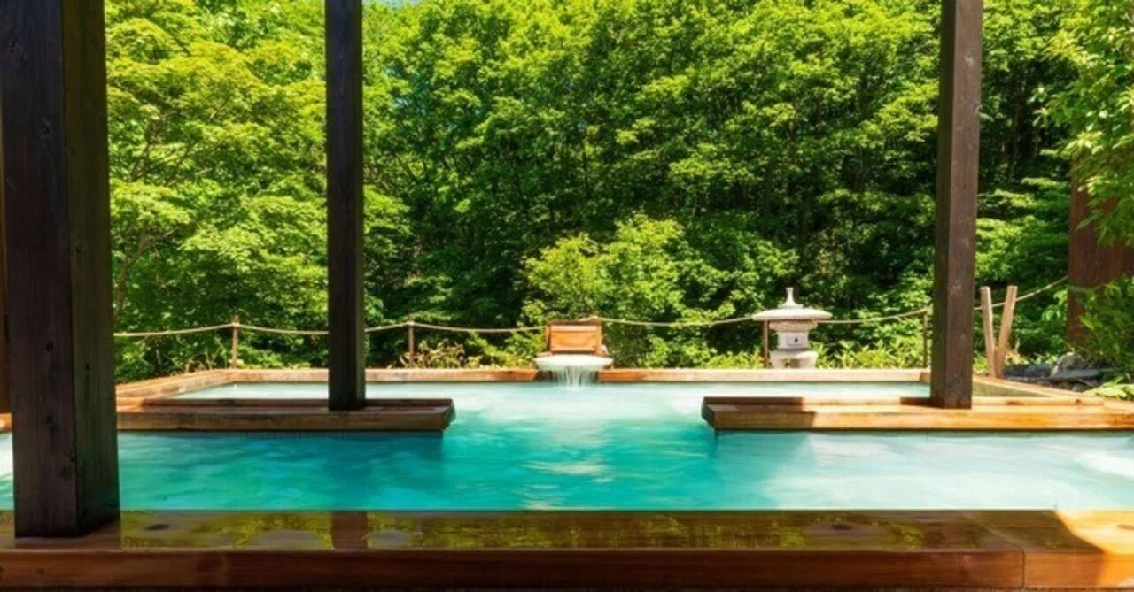 Zao Onsen 'Zenshichi no Yu' Milky Blue on the Highlands｜ケルラ
