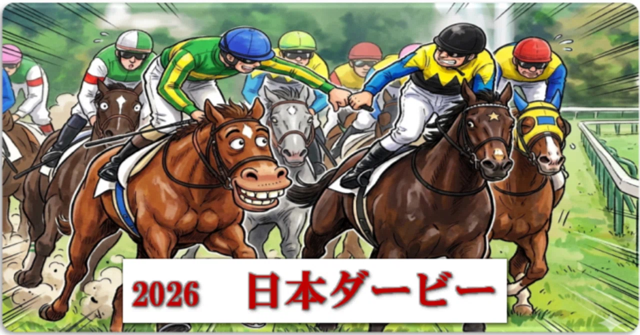 2026 日本ダービー サイン解読｜シン・SUIRI競馬