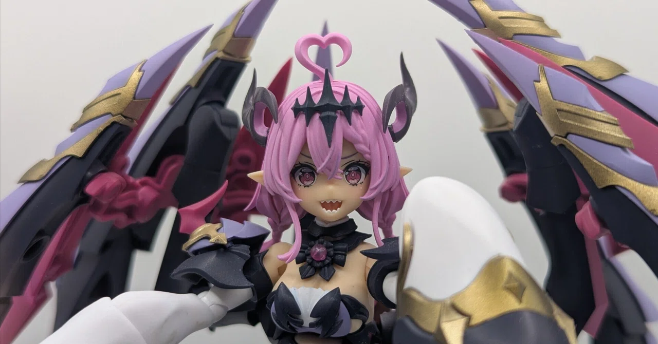 第14回】アルカナディア「ギィ」完成！〜初めての塗装と、老眼と、娘の