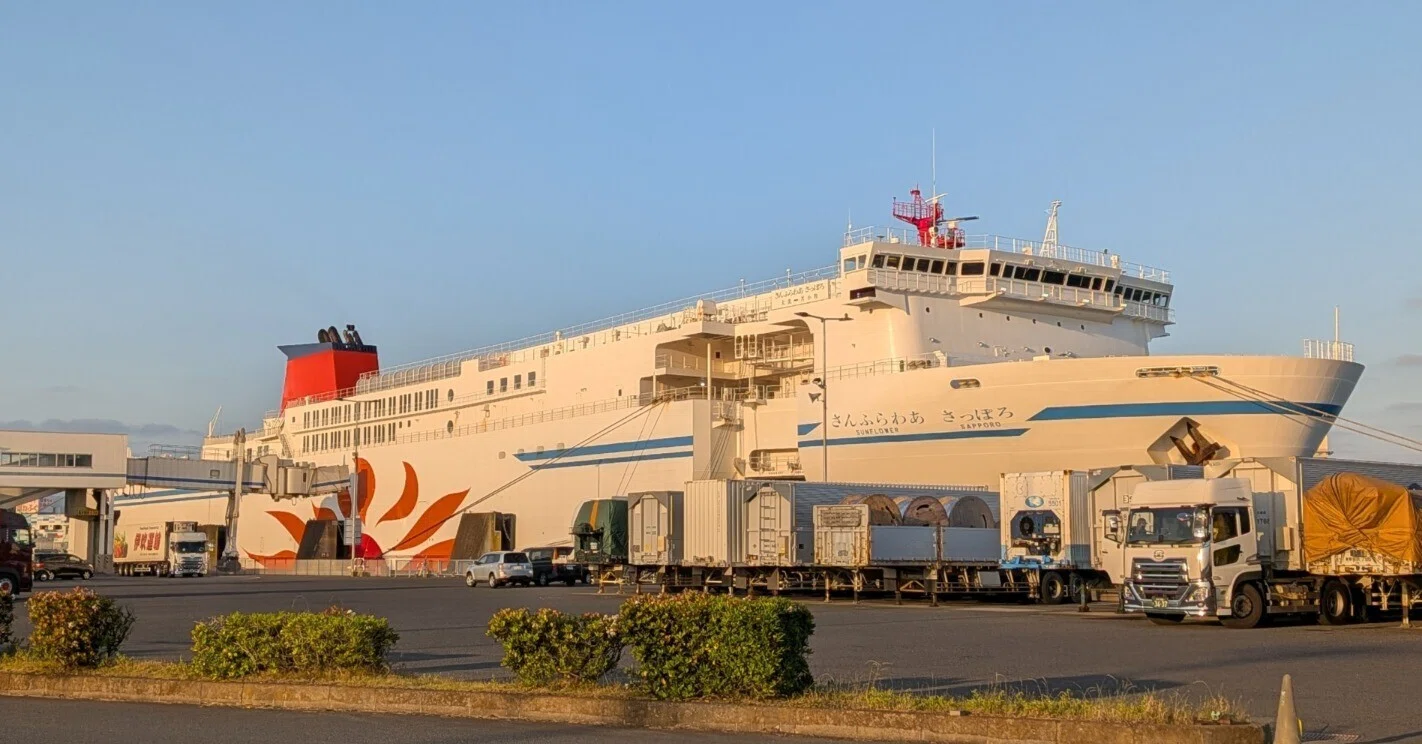 旅ラン】大洗から苫小牧までフェリーを満喫｜お天気屋