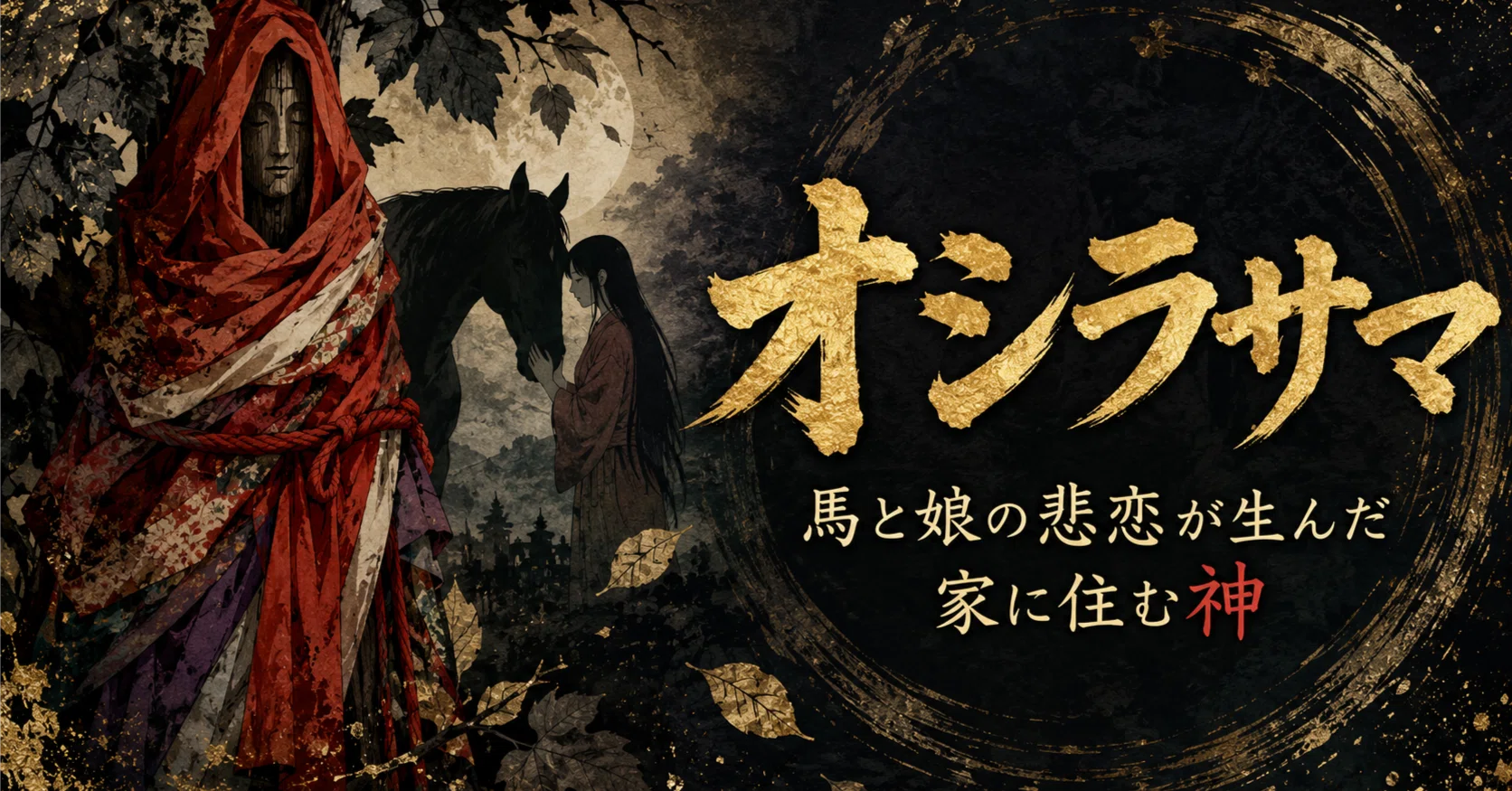 ゆっくり解説】オシラサマ ― 馬と娘の悲恋から生まれた、東北の家に