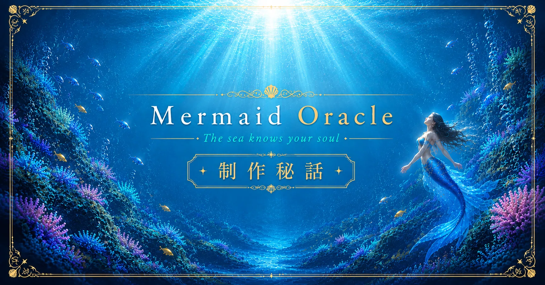 Mermaid Oracle 制作秘話｜Lemurian Mermaid｜note