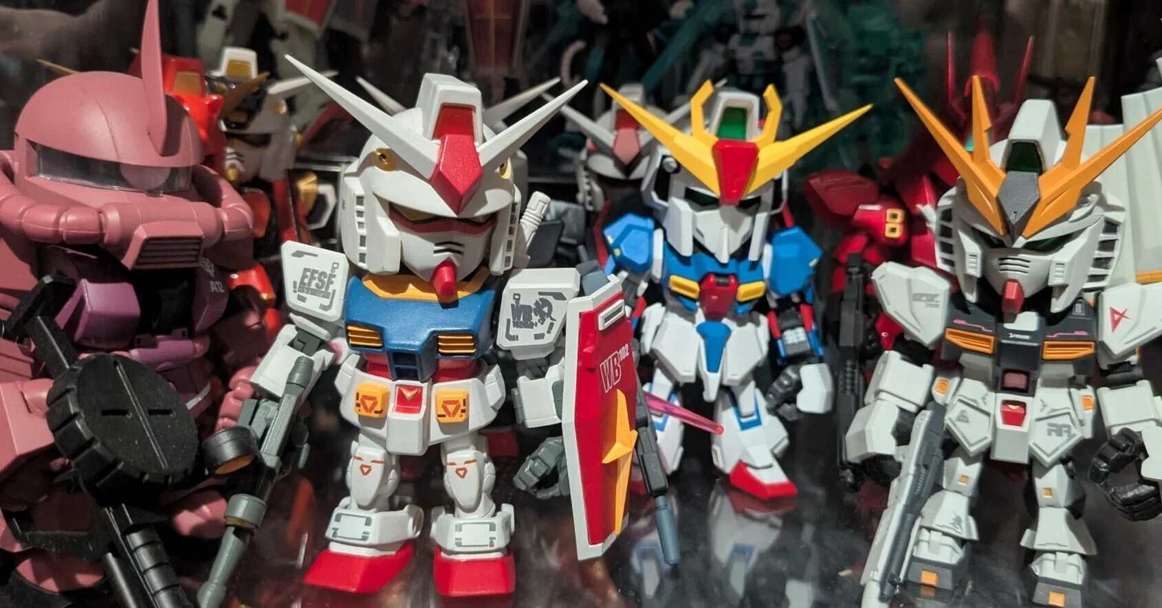 38/ QMSVガンダムはただのSDフィギュアではない。日本が誇る