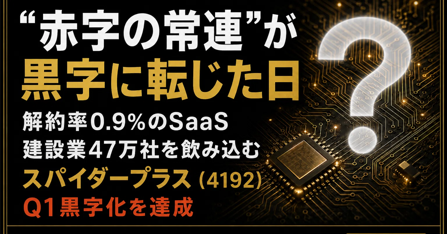 テンバガー株候補ディープダイブ】