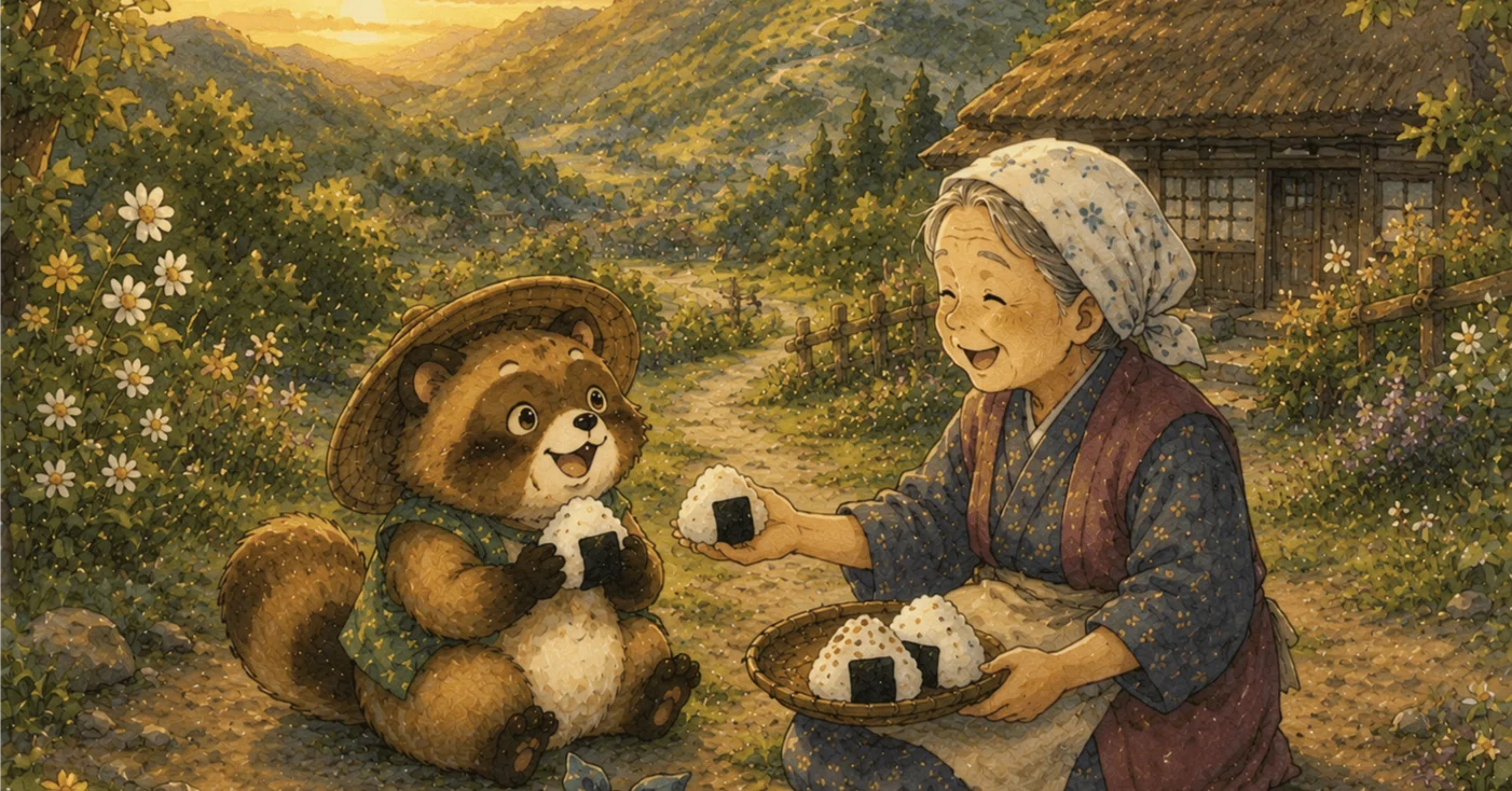 The Tanuki of Omusubi Mountain｜Kei