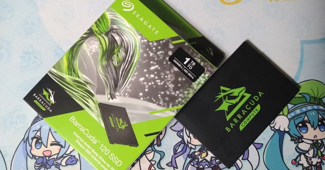 Seagate 2.5インチSSD 1TBを導入｜香月聡司