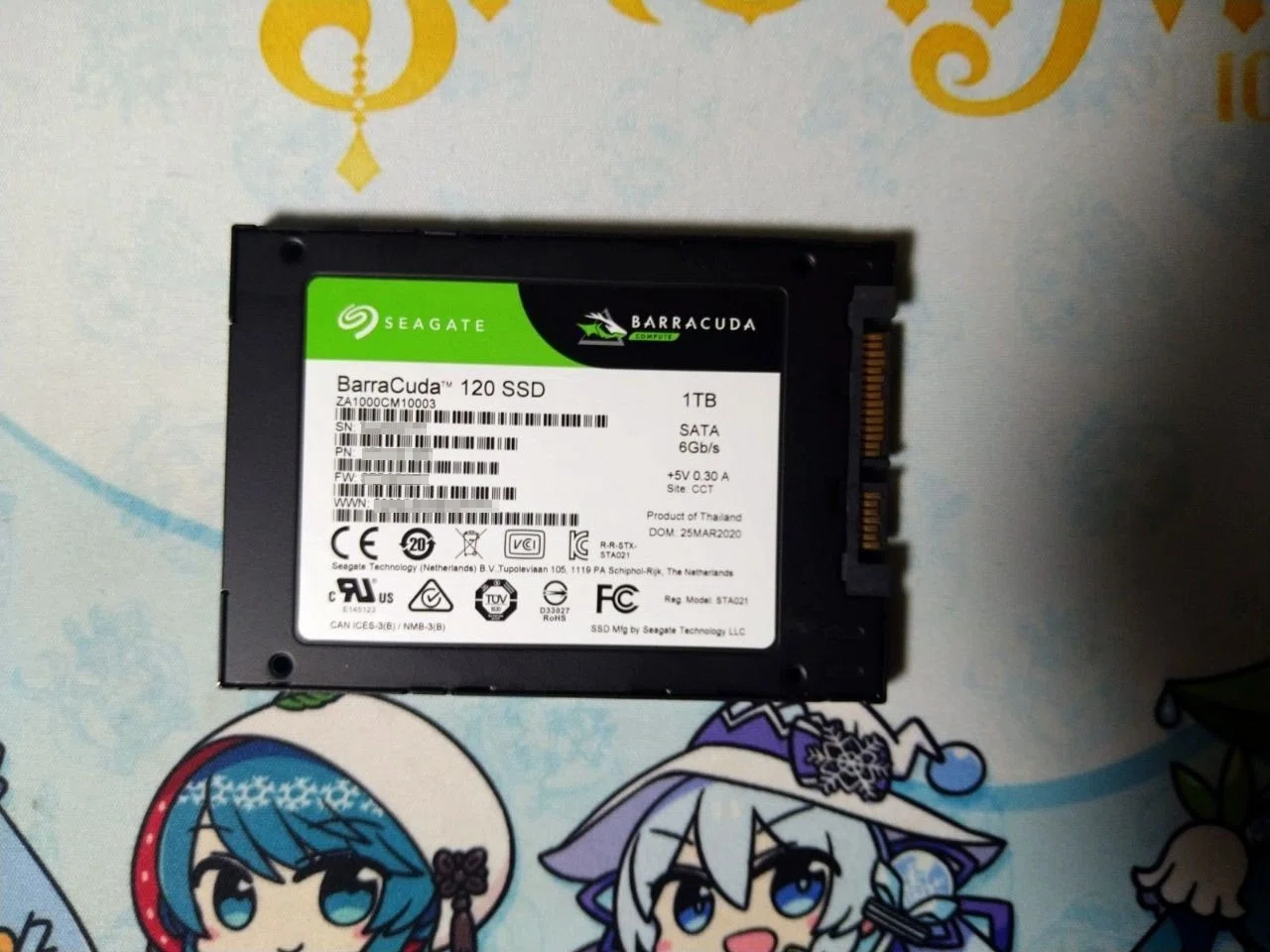Seagate 2.5インチSSD 1TBを導入｜香月聡司