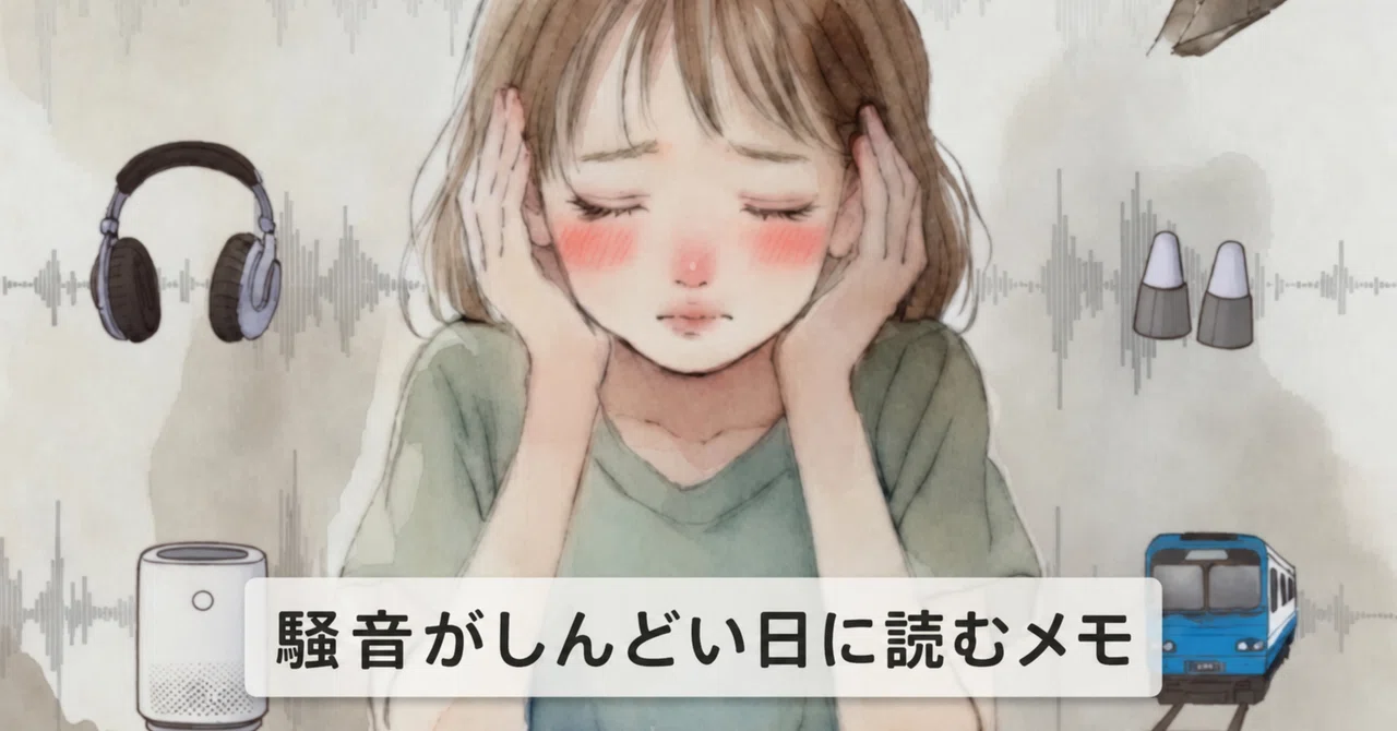 A Memo to Read on Days When Noise Is Hard to Bear | What I Do First on ...