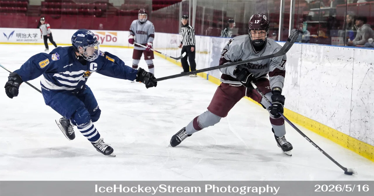 立教大学 4-5 早稲田大学 (2026/5/16)｜IceHockeyStream