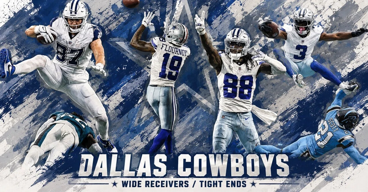 Dallas Cowboysの選手層を確認してみる(WR/TE編)｜にわかダラス
