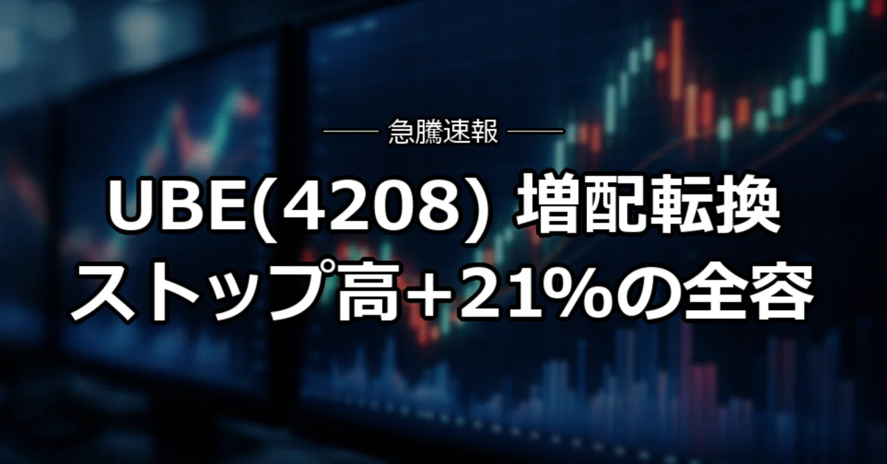 宇部 興産 株価