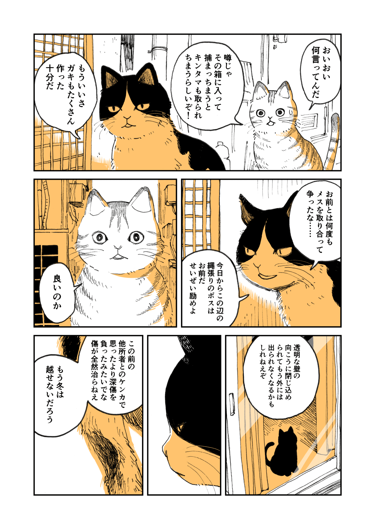創作 野良のボス猫が保護されようとする話 園田ゆり Note 創作 野良のボス猫が保護されようとする話 園田ゆり Note