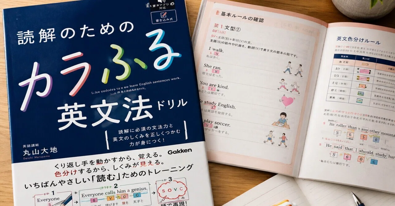 英文法をカラフルに勉強してリーディングを制する一冊｜安河内哲也