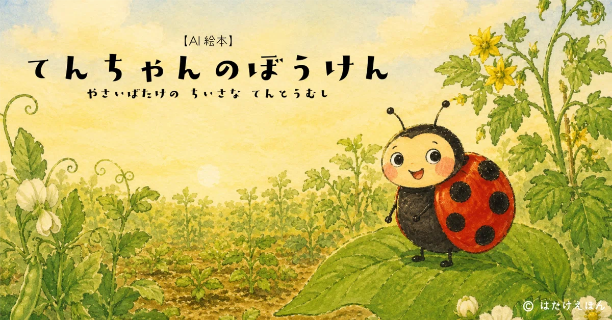 [AI Picture Book] Ten-chan's Adventure｜はたけえほん
