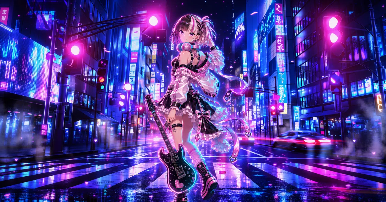 🎸 ネオンを切り裂く夜のFuture Bass × EDM Pop｜ネオン・チェイサー