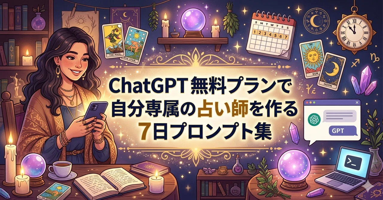 7-Day Prompt Collection to Create Your Own Personal Fortune Teller with ...
