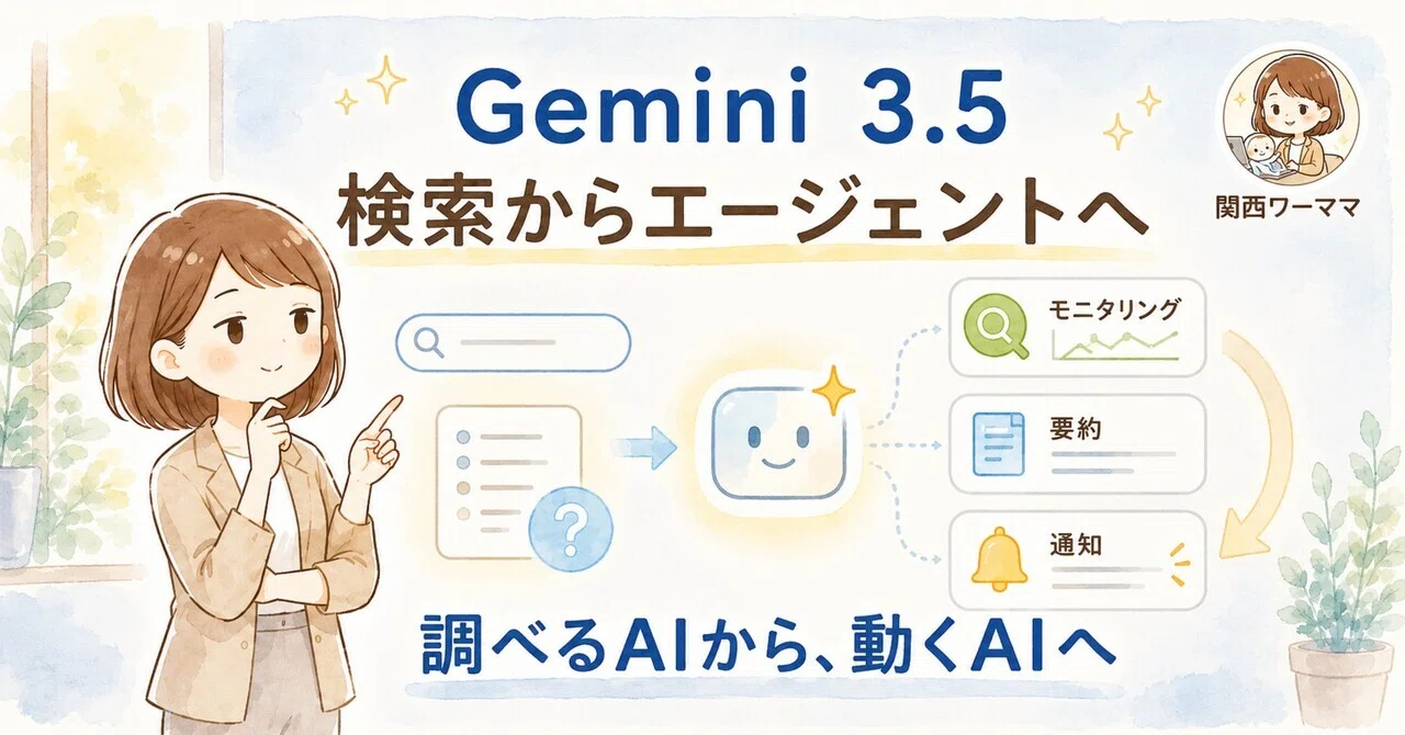 Google  Max 動作確認済み 変換アダプター付 当日発送可 Gemini 3.5 Flashが示すGoogleの転換——チャットbotから「動くAI」へ