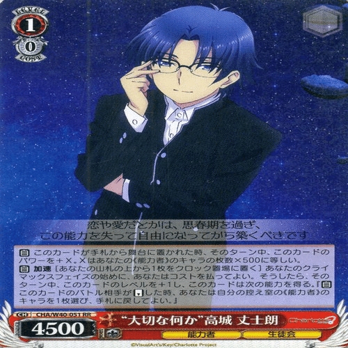 Charlotte使用感③ アーキタイプ考察編｜りーふ