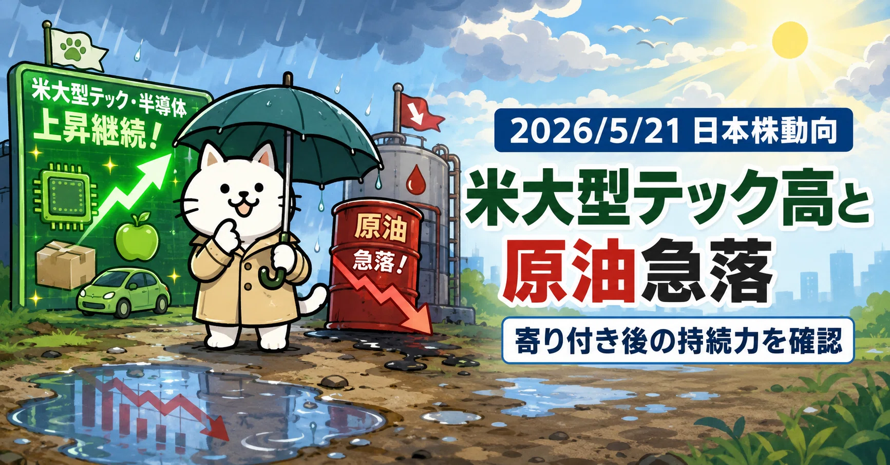 Japanese Stock Market Trends (Thursday, May 21, 2026) | US Big