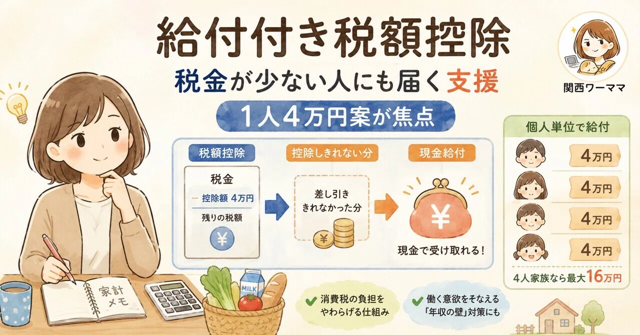 給付 付き 税額 控除 わかり やすく