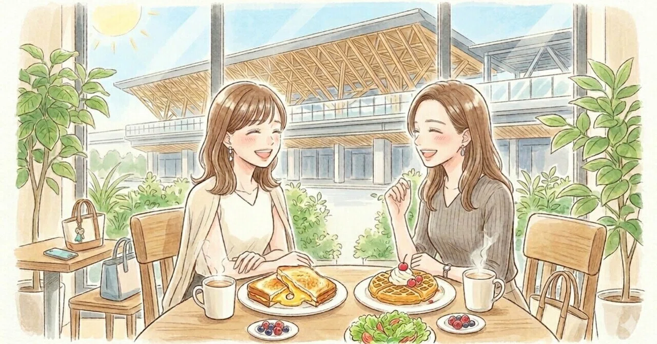 ママを″OFF″した旅【友達と再会編】｜よこすけ｜時短2児ワーママのひとりごと