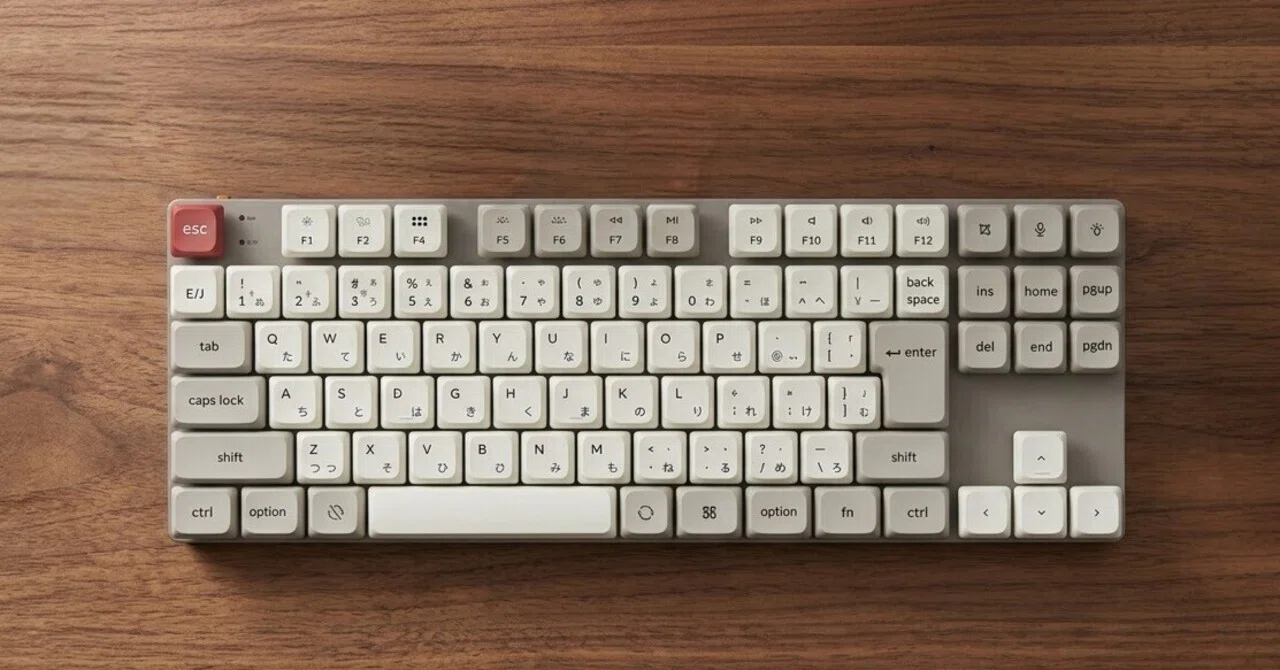 Keychron K1 Max レトロカラーがAmazonタイムセールで20％オフ──薄型