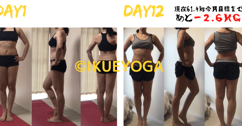 40歳からのダイエット 食事管理12日目 Ikue Note