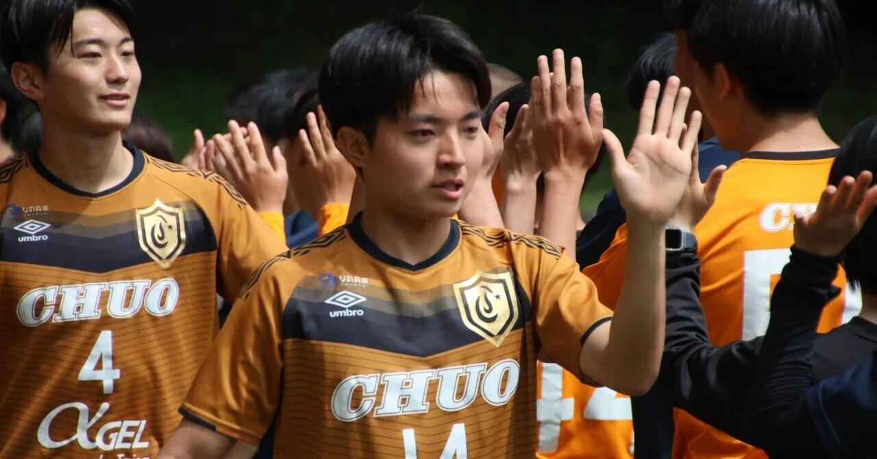 4分の1」 2年 横森日々生｜中央大学学友会サッカー部[公式]
