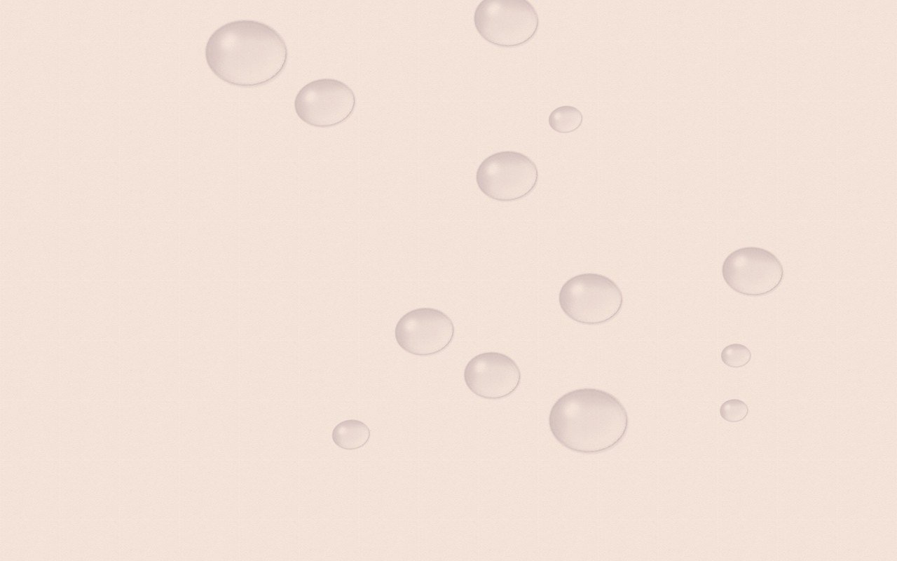 Photoshop 虹色の水滴 ナルモト Note